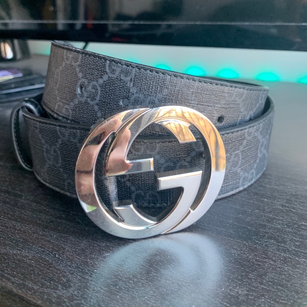 GG Supreme Gucci belt men’s